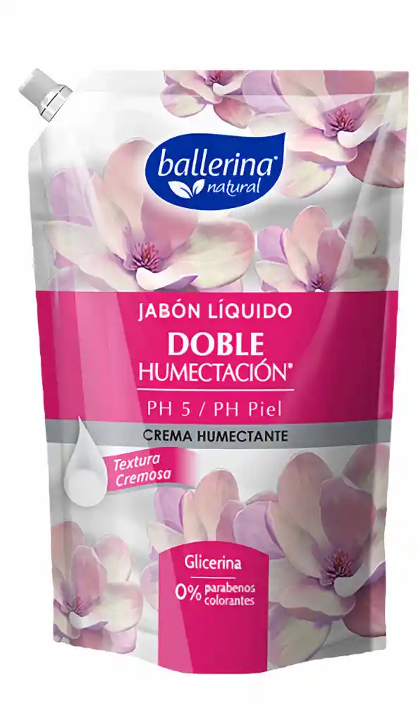Ballerina Jabón Liquido Crema Humectante Doypack 