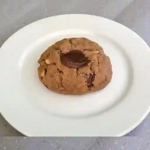 Galleta vegana con maní