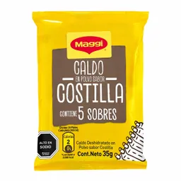 Maggi Caldo en Polvo Sabor Costilla