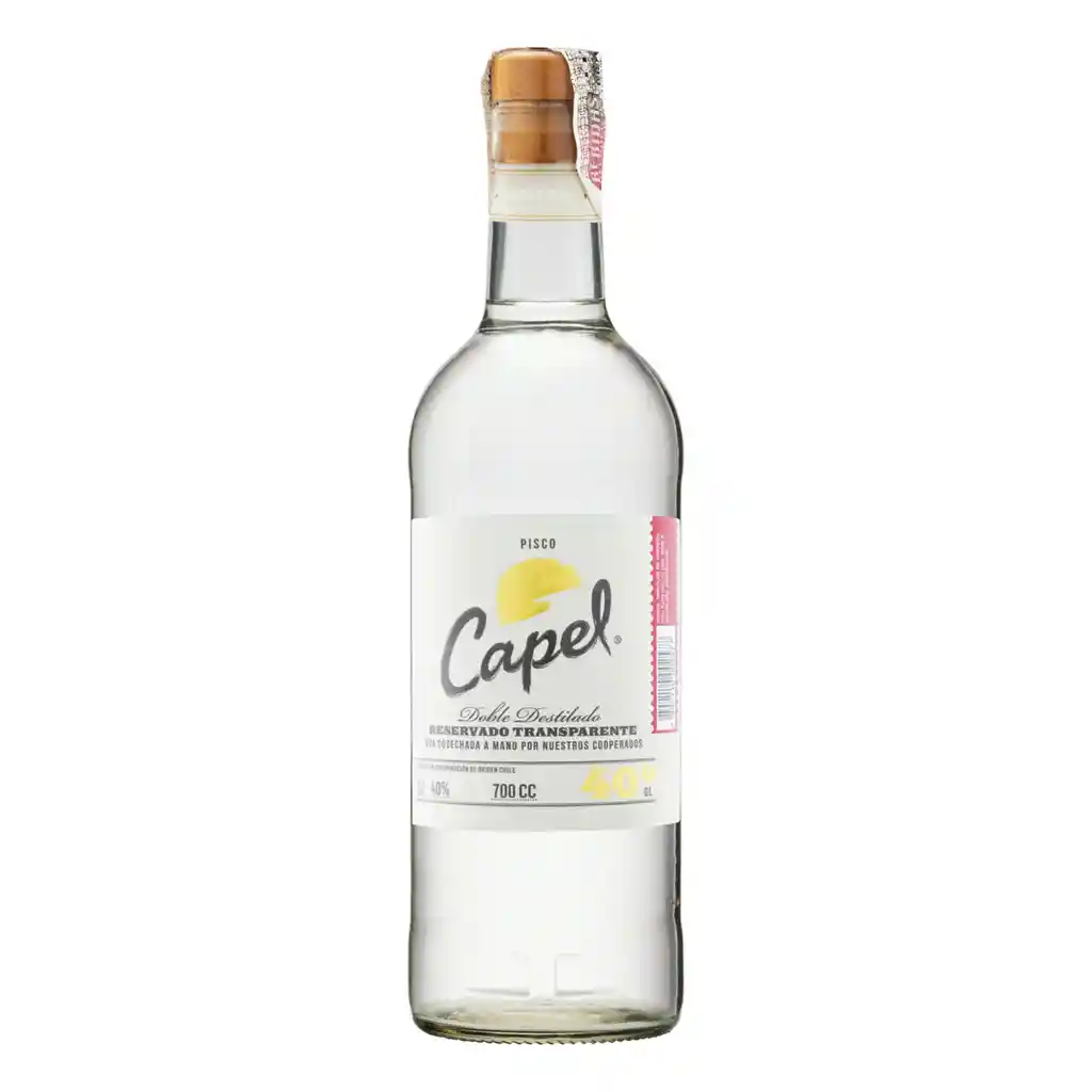 Capel Pisco Reservado Transparente 