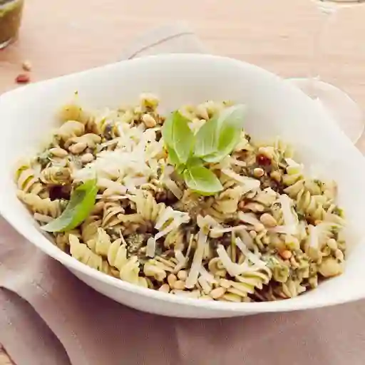 Pasta pesto basílico
