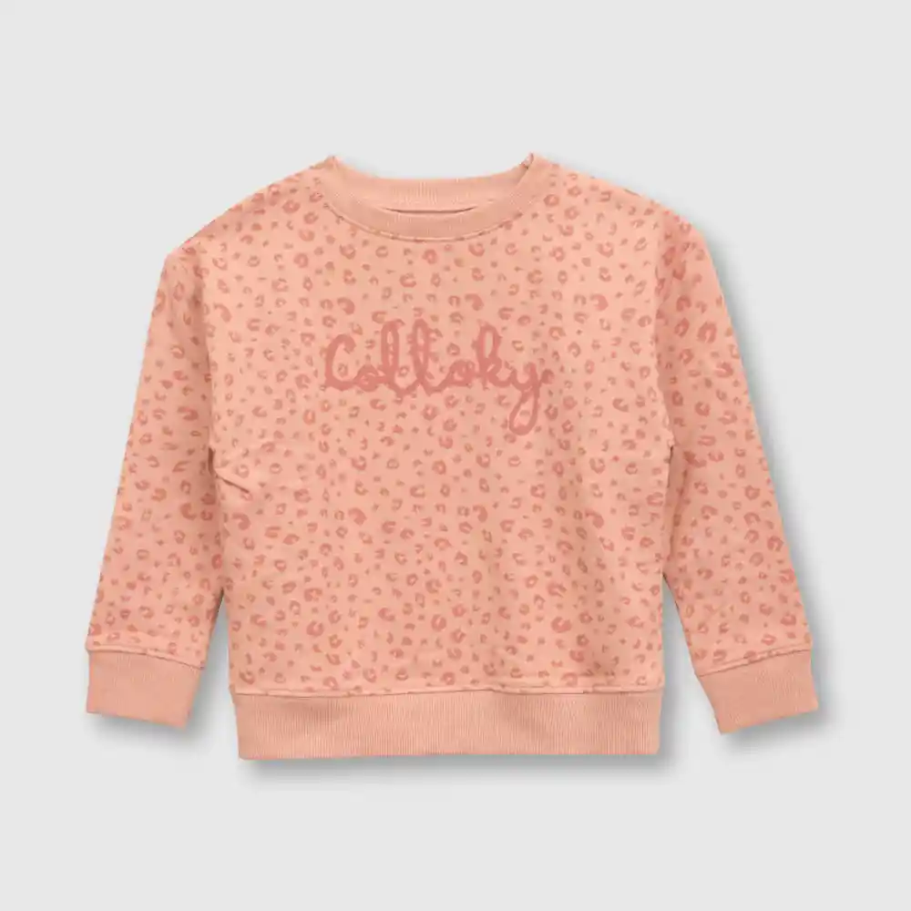 Polerón Para Bebé Rosado Talla 6/9 Meses