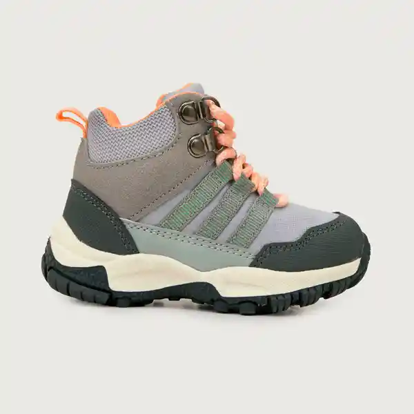 Botines de Niña Outdoor Gris Talla 25 Opaline