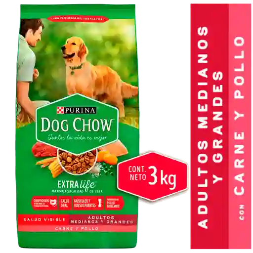 Dog Chow Alimento Seco Adulto Medianas y Grandes