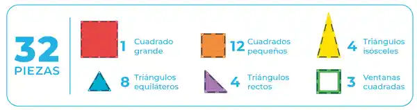 Imanix Square Edition 32 Piezas Nuevos Colores