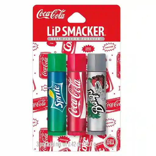 Lip Smacker Pack Bálsamo Labiales Coca-cola