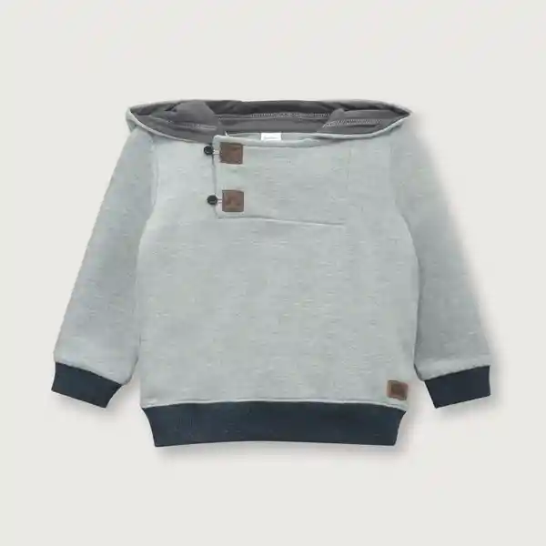 Polerón Urban City de Niño Gris Talla 2A Opaline