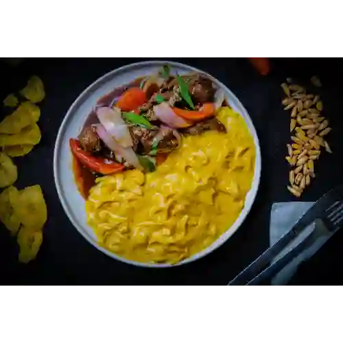 Fetuccini a la Huancaina