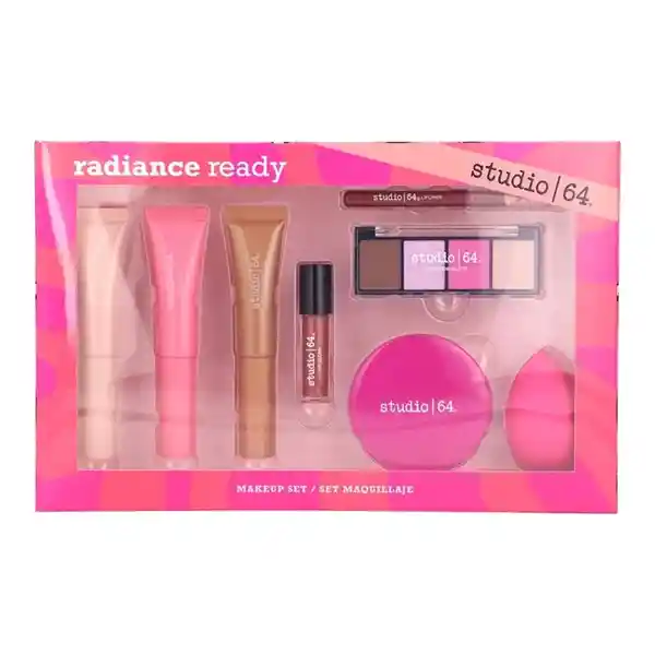 Studio 64 Set Maquillaje Radiance Ready