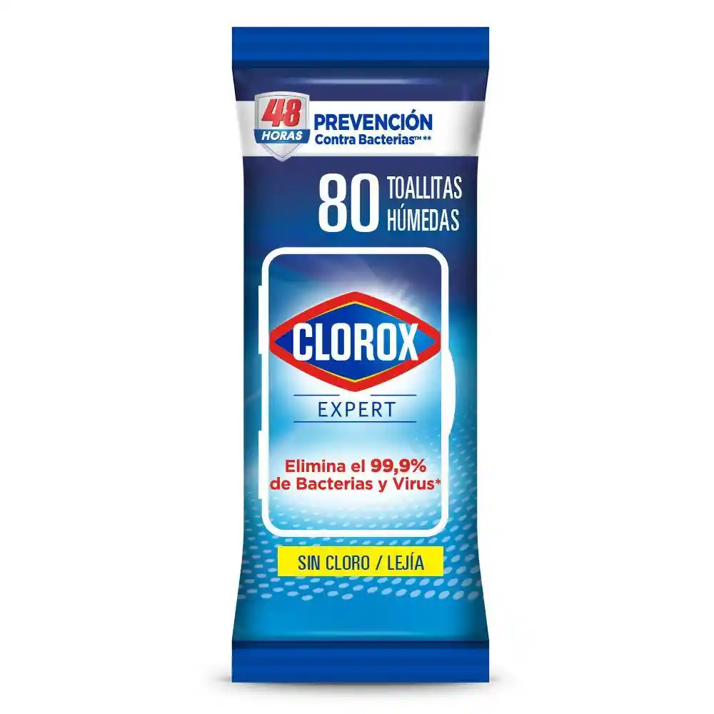 Toallita Desinfectante clorox Expert 80un