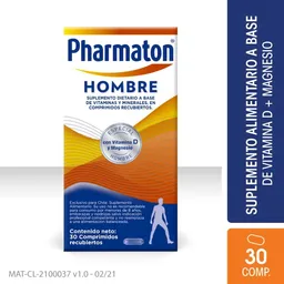 Pharmaton Suplemento Dietario Vitaminas Hombre