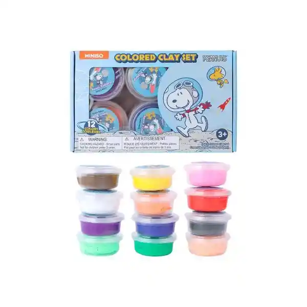 Set Plastilina Snoopy Miniso