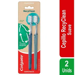 Colgate Cepillo Dental Recyclean 100% Reciclado