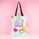 Bolsa de Compras Love Colorida Miniso