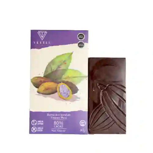 Barra de Chocolate 80% Cacao