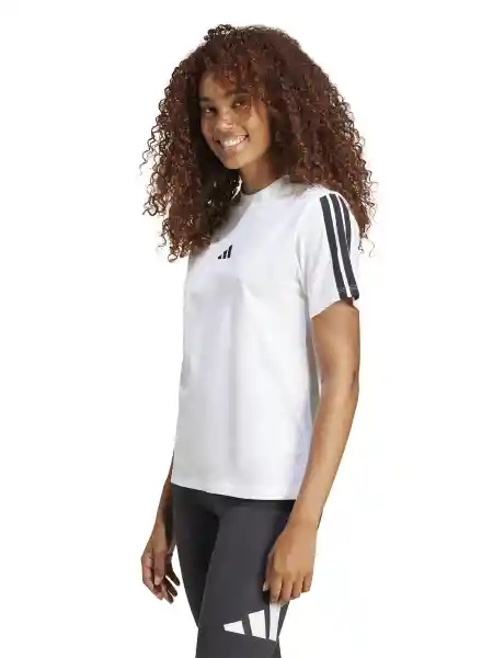 Adidas Polera W 3S sj T B Blanco S JM2394