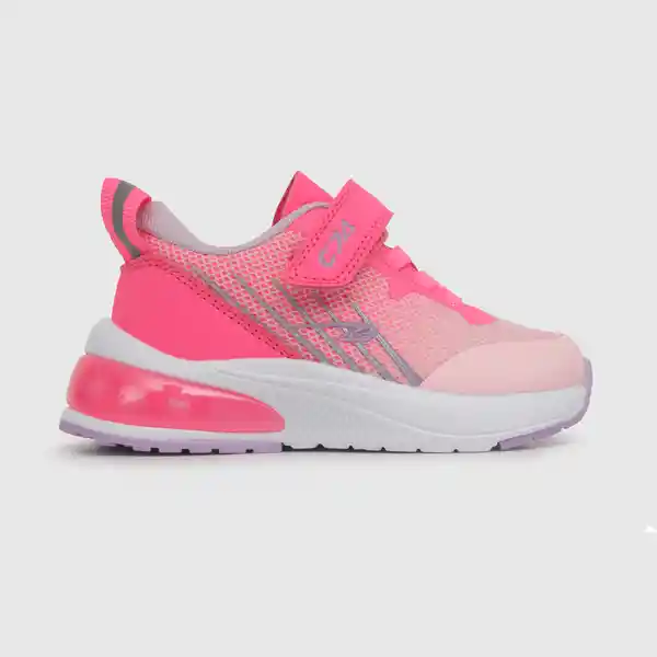 Zapatillas Deportiva de Niña Fucsia Talla 26 Colloky