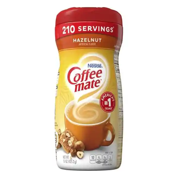 Coffee Mate Sustituto Crema Avellana