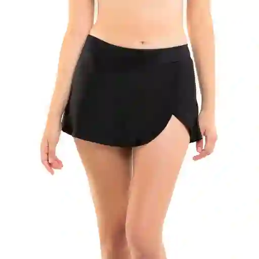 Bikini Short Falda Negro Talla M Samia