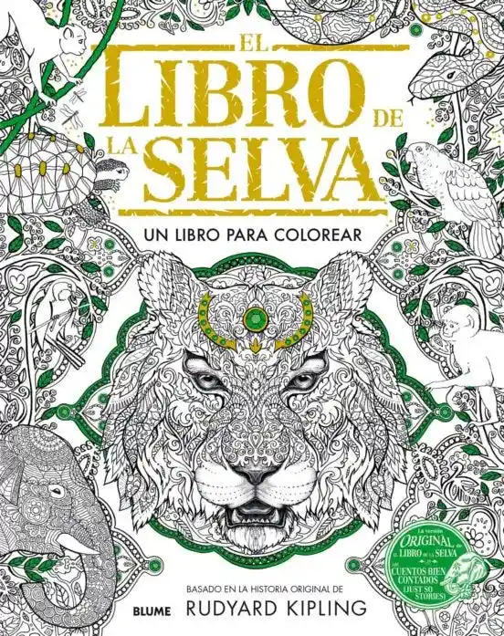 El Libro de la Selva. Un Libro Para Colorear