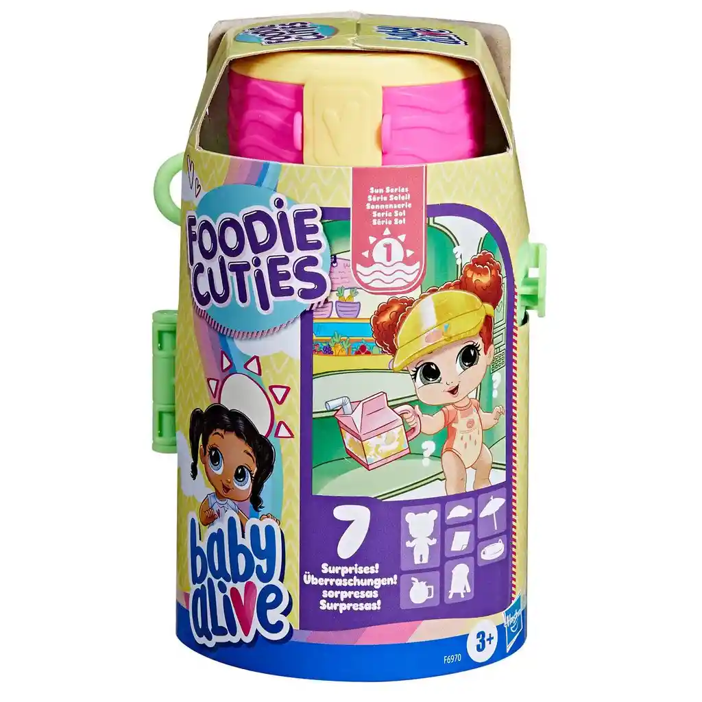 Baby Alive Muñeca Foodie Cuties Drink Bottle F6970