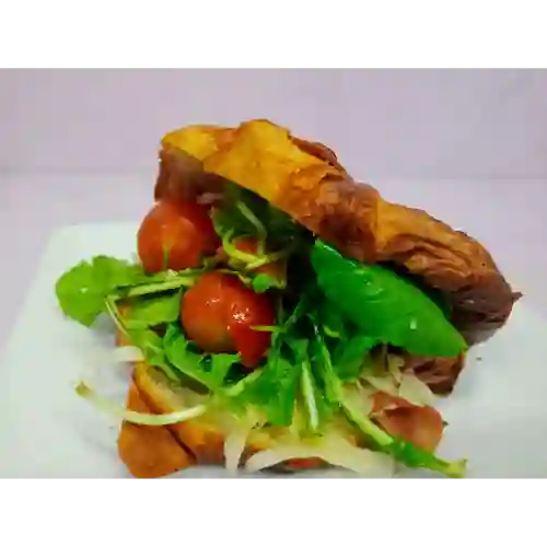 Sándwich Croissant Jamón Serrano