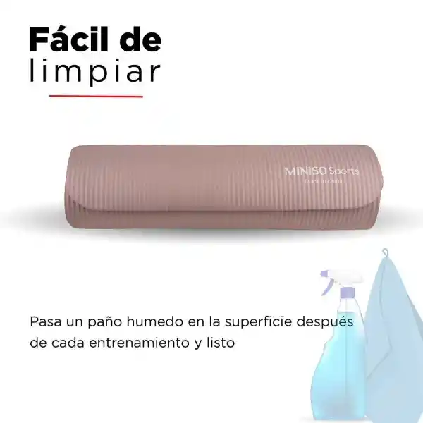 Mat de Yoga Morado 10 mm Miniso