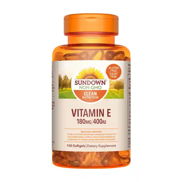 Sundown Naturals Suplemento Dietético Vitamina E