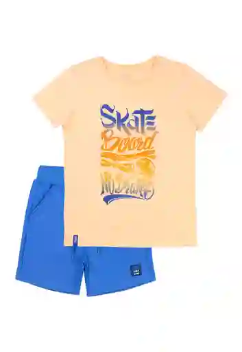 Conjunto Day to Day Kids Naranjo Claro 06 735