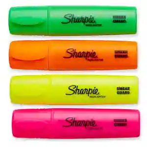 Sharpie Destacador Fluo Punta Cincel Fluorescentes XL