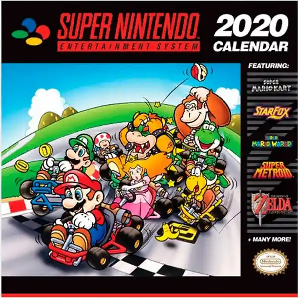 Nintendo Calendario Super 2020 C20009