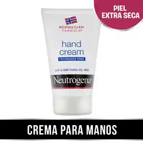 Neutrogena Crema de Manos Libre de Fragancia