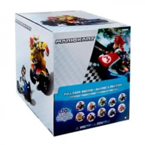 Figura Mario Kart Pull Back Racers