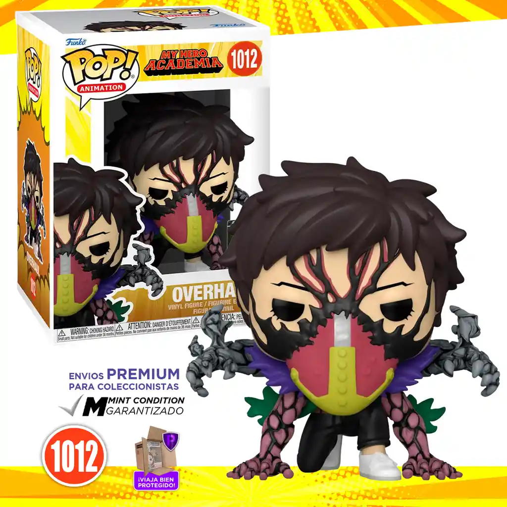 Funko Pop! Figura de Colección my Hero Academy Overhaul 1012