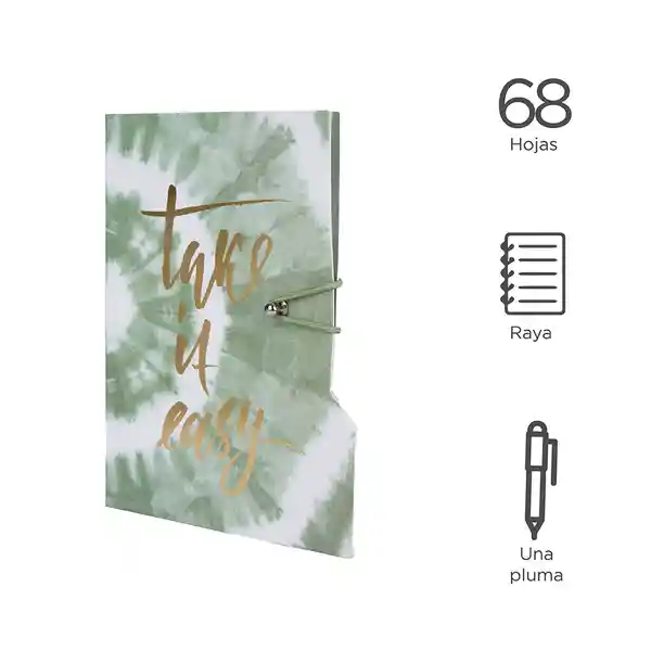 Miniso Bloc de Notas Con Pluma