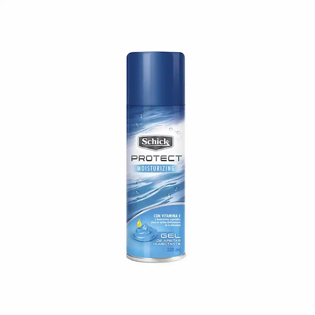 Schick Gel De Afeitar Humectante Protect Moisturizing