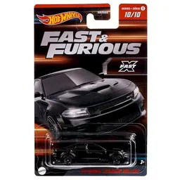 Hot Wheels Carro de Juguete Dodge Charger Fast & Furious 20