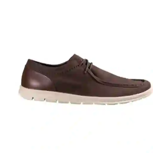 Mocasines Leather Café Moro Talla 42 Del Basto