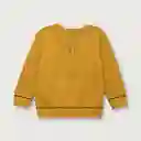Suéter de Niño Waffle Amarillo Talla 3A Opaline
