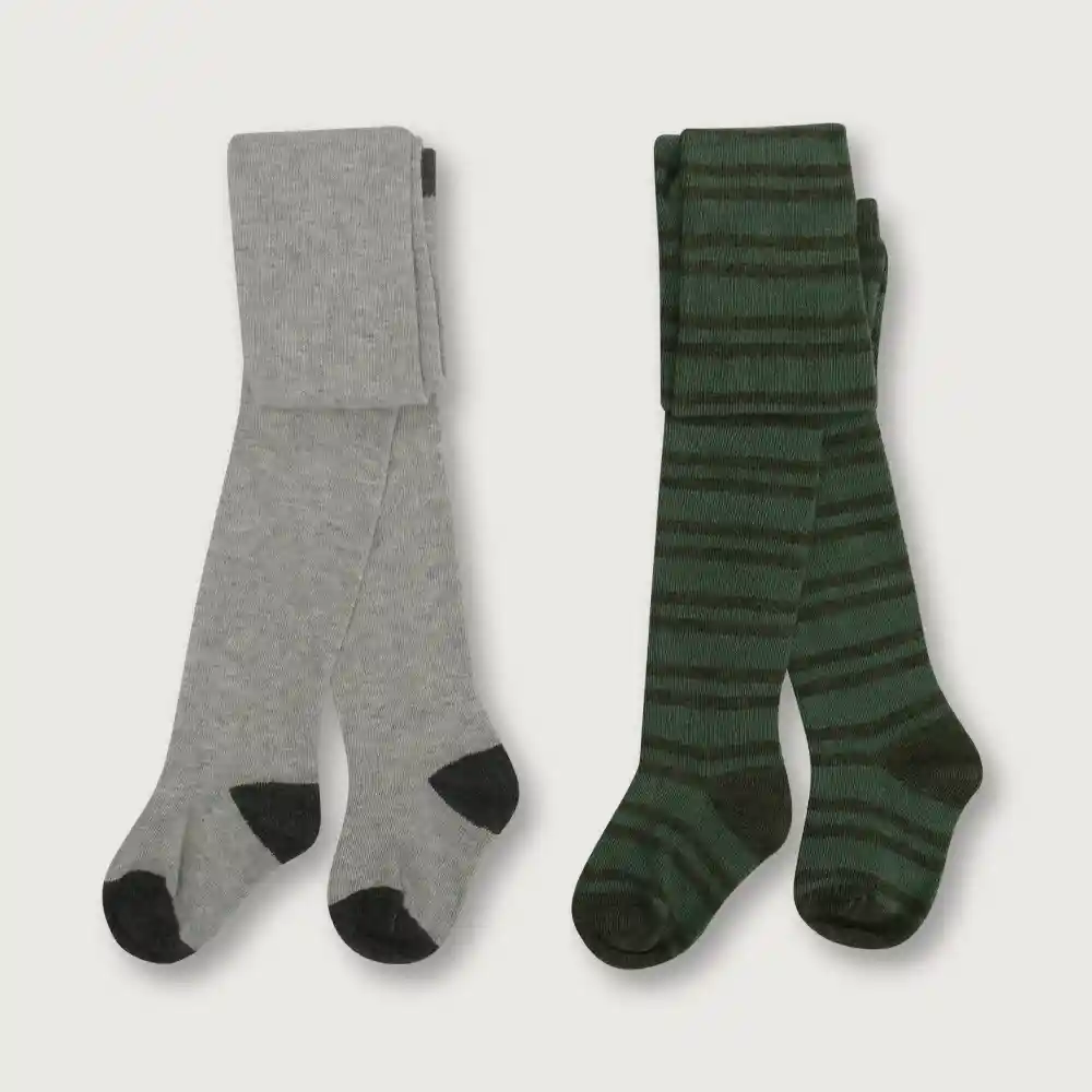 Panty De Niño Verde Talla 26/29