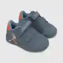 Zapatillas Dos Velcros Pinocho Para Niño Azul Talla 23 Colloky