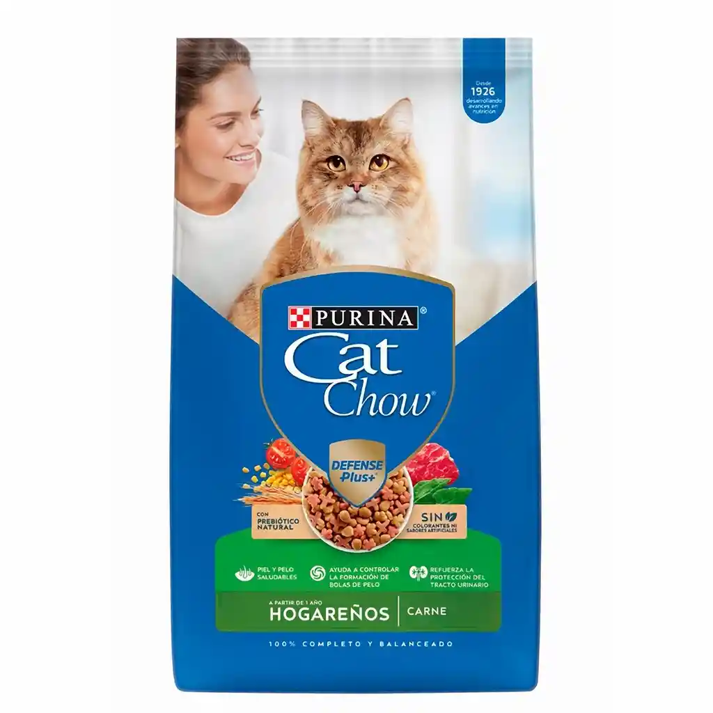 Cat Chow · Adulto Hogareños 8Kg.