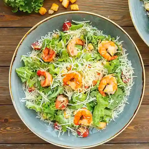 Ensalada Cesar de Camarones