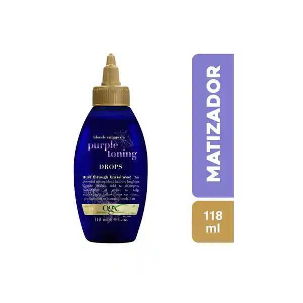 Ogx Tratamiento Gotas Matizante Purple Fig & Iris Toning Drops