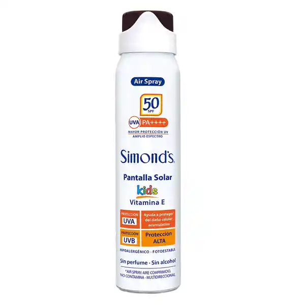 Simonds Pantalla Solar Kids Aerosol Spf 50