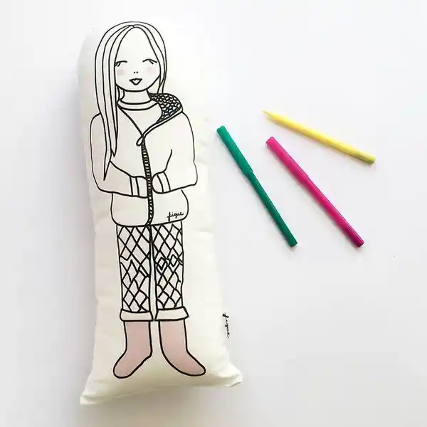 Muñeca Laura Para Pintar
