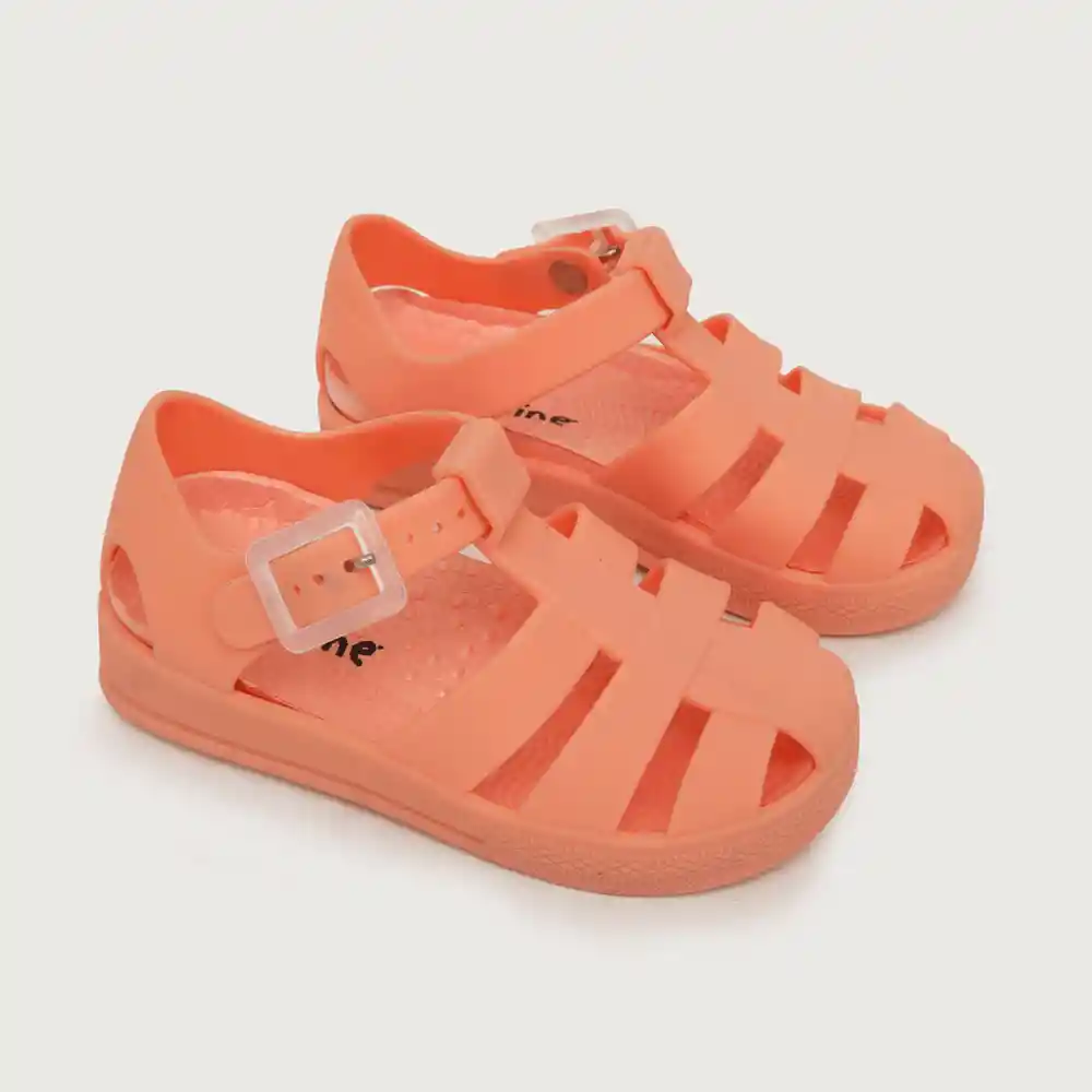 Sandalias De Niña Rosada Talla 27