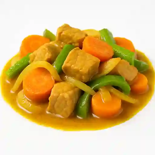 Carne con curry                                   