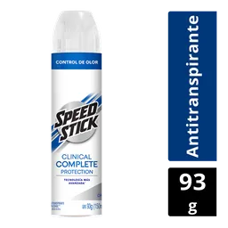 Speed Stick Antitranspirante en Spray Clinical Complete Protection