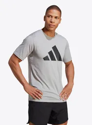 Adidas Polera H Tr-Es F Gris Talla S Ib8276